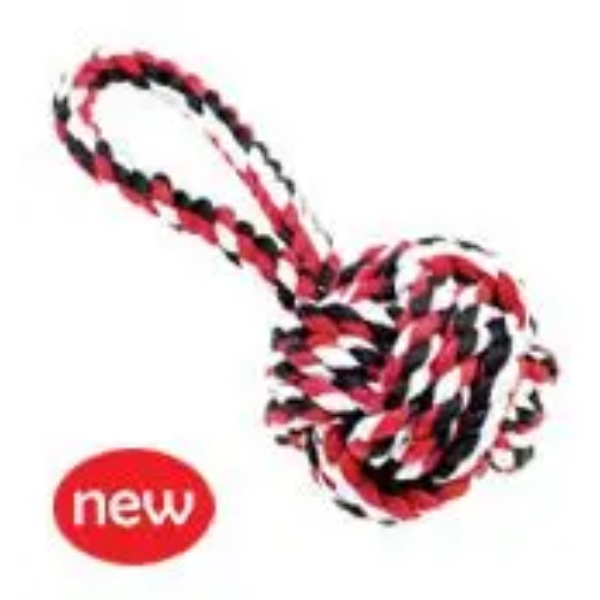 BALLED ROPE TOY 270MM