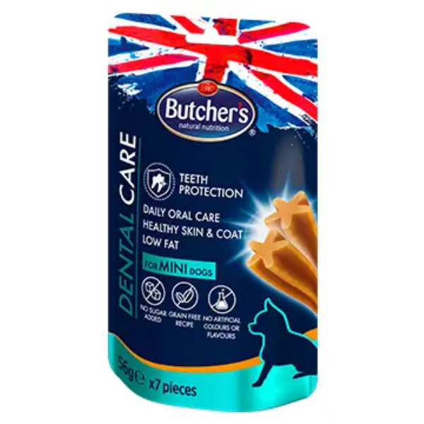 BUTCHER'S DENTAL CARE MINI DOGS 7PCS