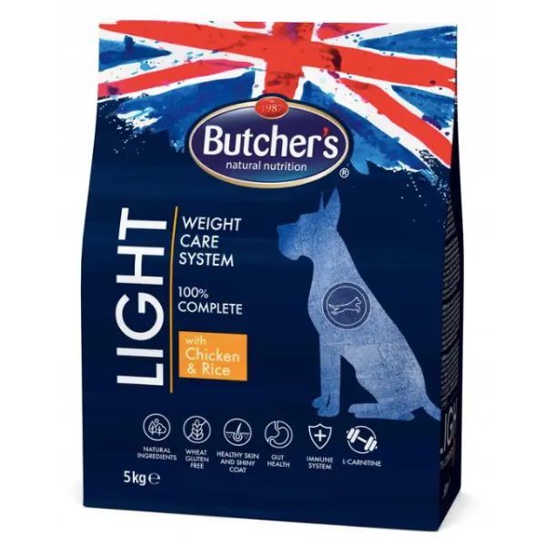 BUTCHER'S F/D LIGHT 5KG DRIED CHICKEN