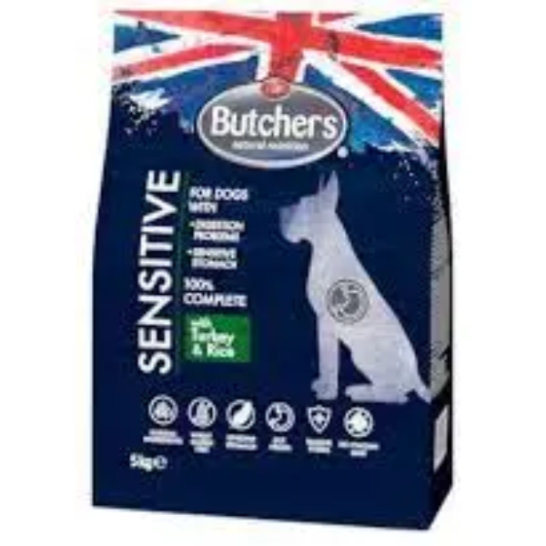 BUTCHER'S SENSITIVE TURKEY AND RICE 2.5KG