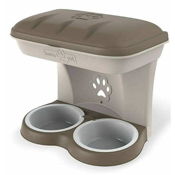 HANGING DOUBLE BOWL MAXI GREY