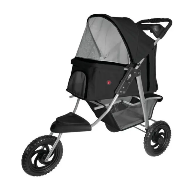 PET STROLLER W/3 WHEELS