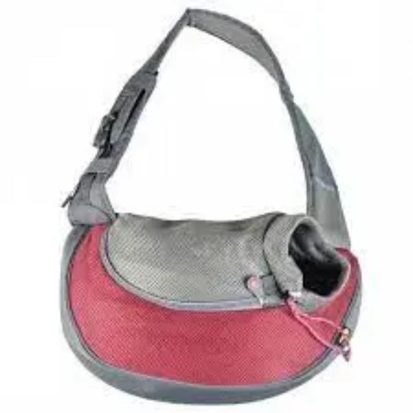 CARRYBAG SARAH CRAZY PAWS SMALL-BORDEAUX