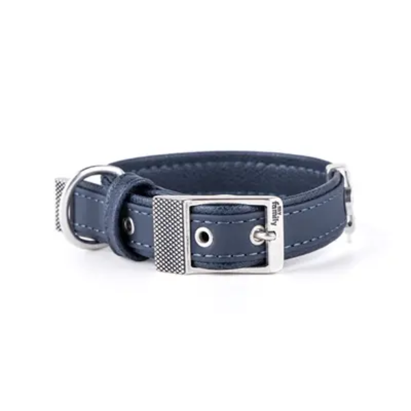 BILBAO LEATHER COLLAR 30-40 CM