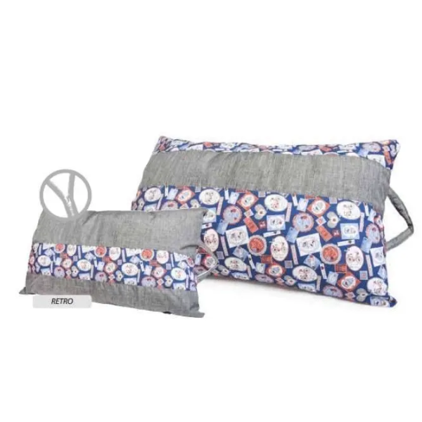 ENGLISH ROSE CUSHION W.ZIP 60X100