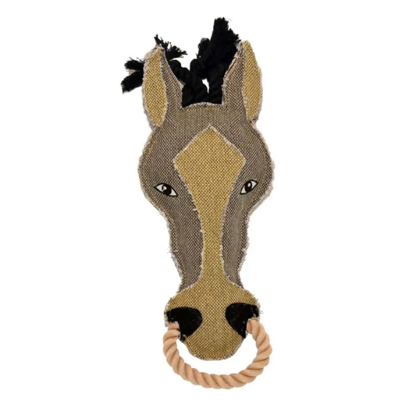 DUVO DOGTOY CANVAS HORSE