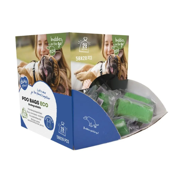 DUVO+ 20 POO BAGS ECO BIODEGRADABLE