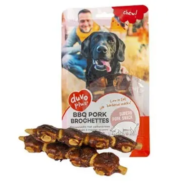 DUVO+ PORK BROCHETTES 14CM 6PCS 300G