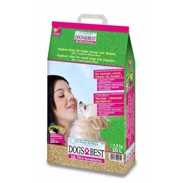DOG'S BEST DOG LITTER OKO+ 4.3KG/10L