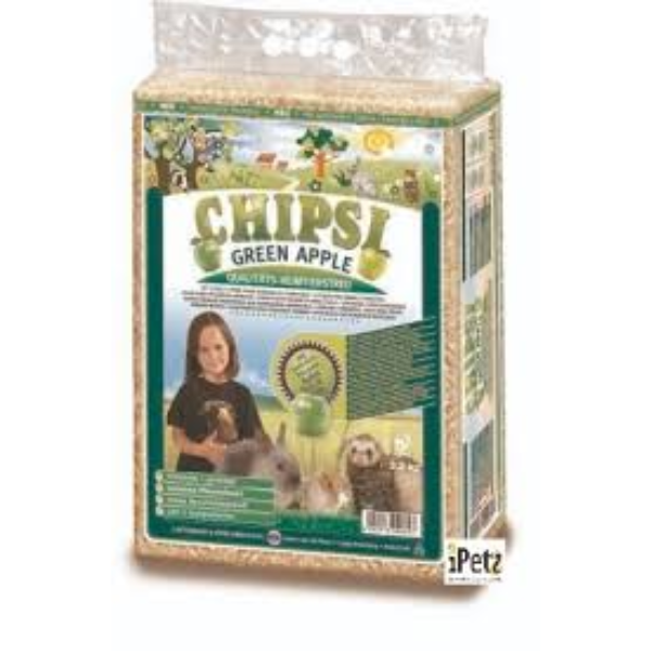 CHIPSI PLUS GREEN APPLE 60L