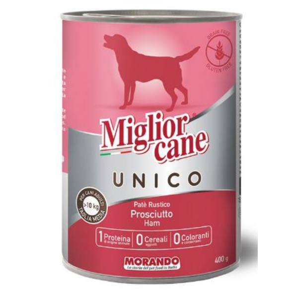 MC UNICO ADULT MEDIUM PATE PROSC.400G