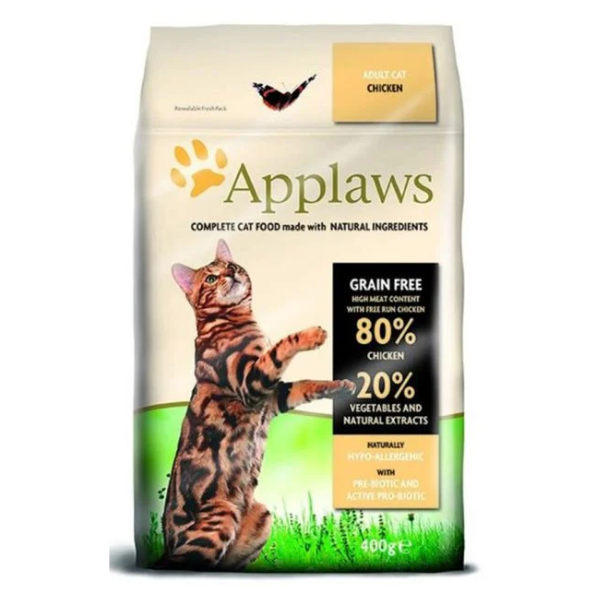 APPLAWS CAT DRY CKN 400Gr