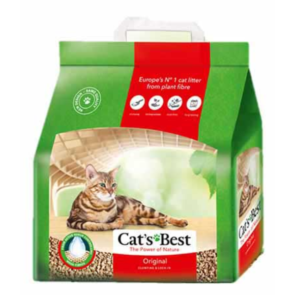CAT'S BEST LITTER ORIGINAL 4.3KG/10L