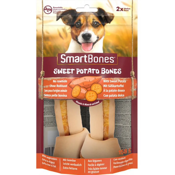 SMART BONES SWEET POTATO MEDIUM
