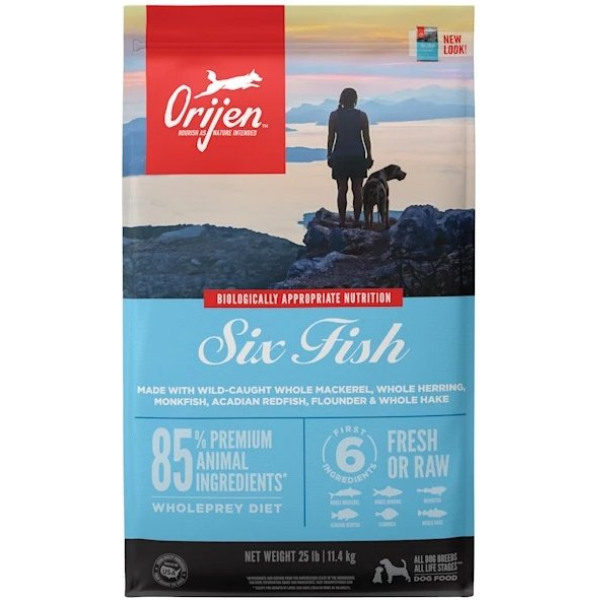 ORIJEN DOG SIX FISH 11.4KG