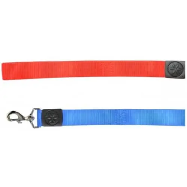 SHORT NYLON LEAD BLUE 38X500