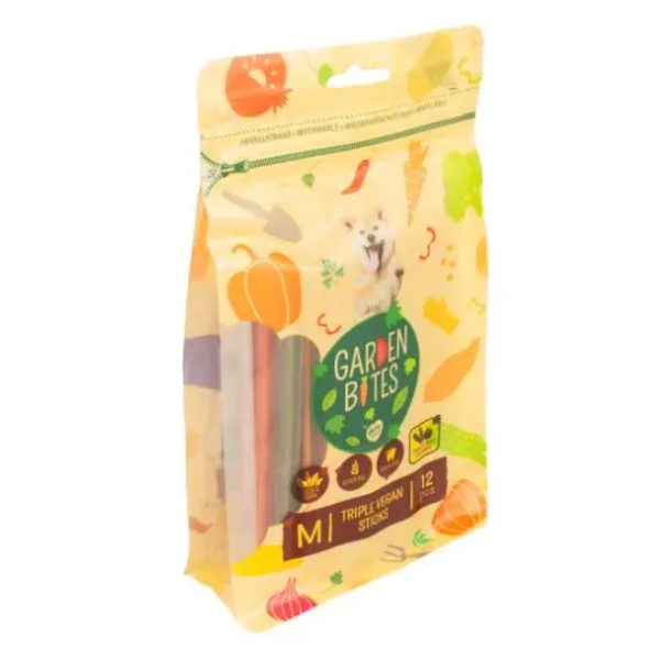 GARDEN BITE TRIPLE VEGAN STICKS M 15CM