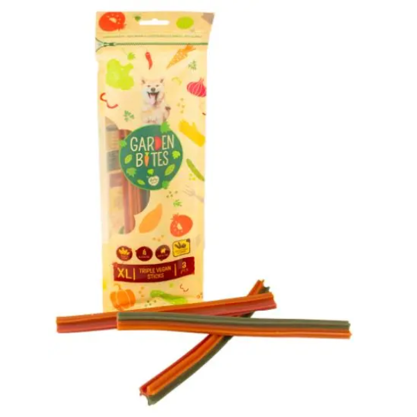 GARDEN BITE TRIPLE VEGAN STICKSXL 25CM