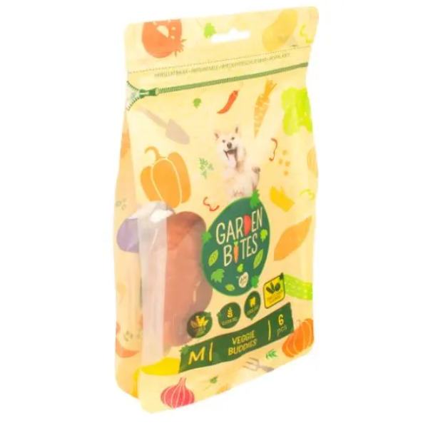 GARDEN BITE VEGGIE BUDDIES 8.5CM M - 6PC