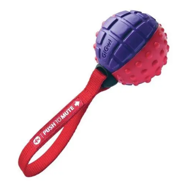GIMDOG BALL 'PUSH TO MUTE'