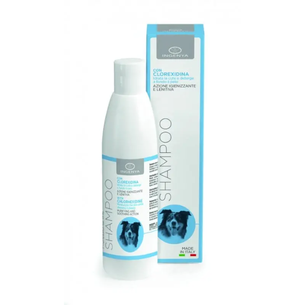 DOG SHAMPOO W/ CHLORHEXIDINE 250ML
