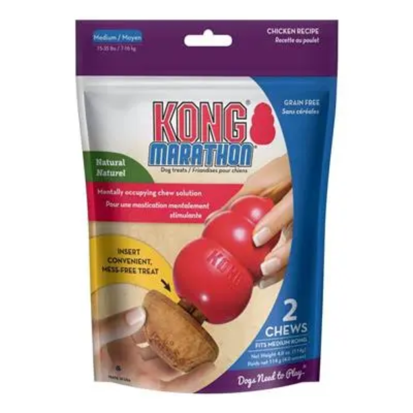 KONG MARATHON CHICKEN 2PCS MEDIUM