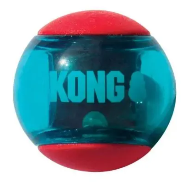 KONG SQUEEZZ ACTION RED SMALL