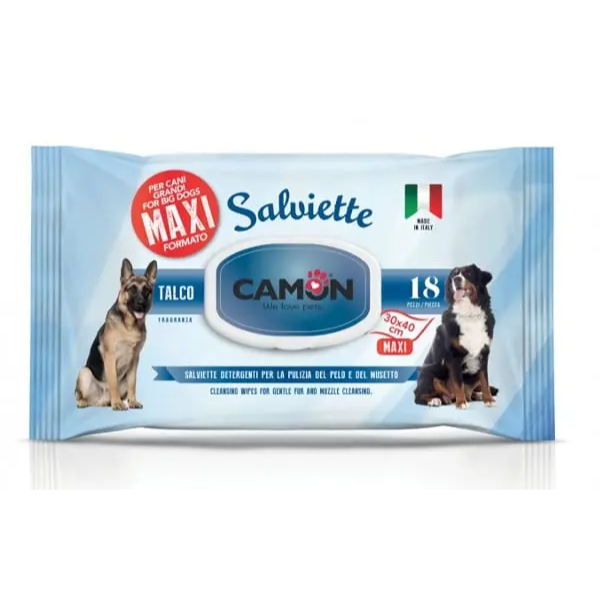 MAXI WIPES TALC 18PCS
