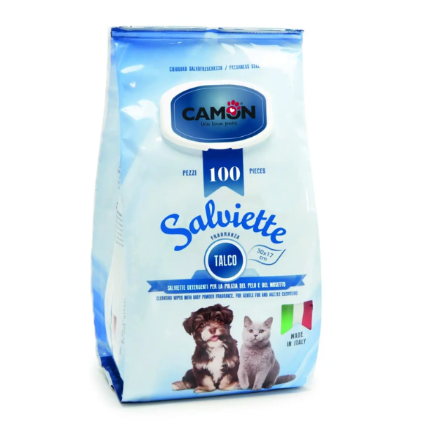 TALC CLEANSING 100 WIPES MAXI PACK