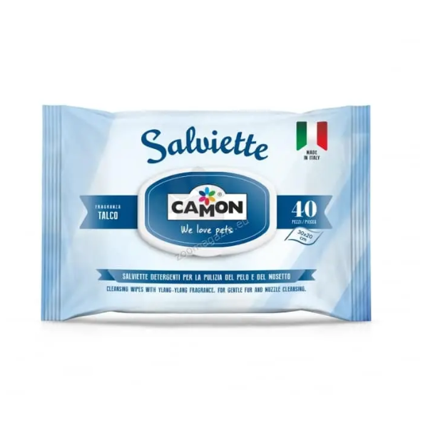 TALCUM SCENT CLEANING 40WIPES