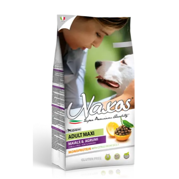 NAXOS ADULT MAXI PORK 12KG