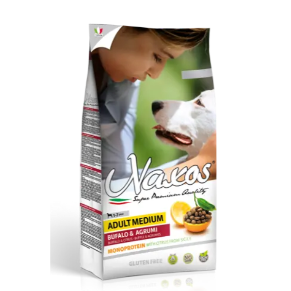 NAXOS MEDIUM ADULT BUFALLO 3KG