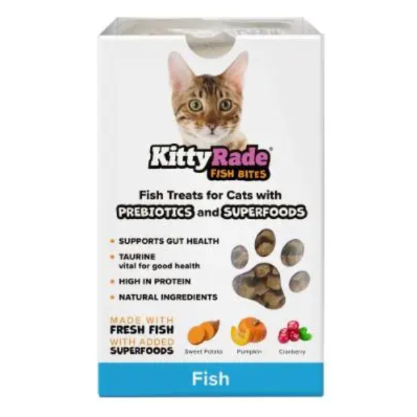 KITTYRADE FISH BITES 100G