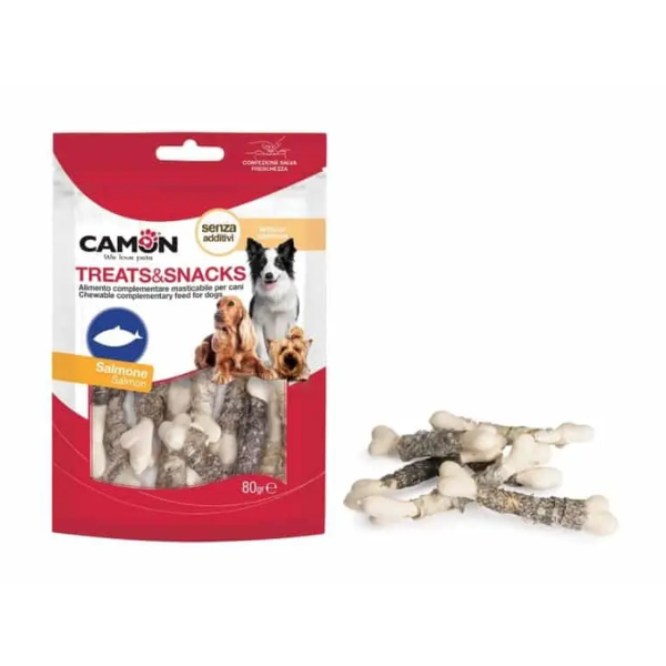 DRY FISH SKIN AND BONE SNACKS 240GR