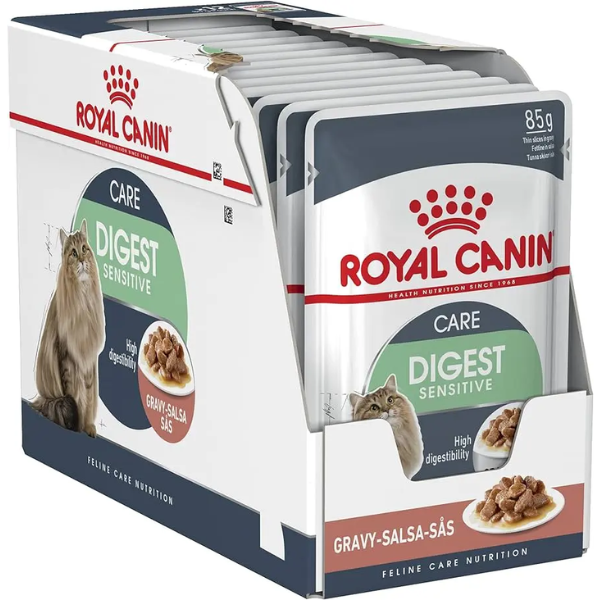 ROYAL CANIN DIGESTIVE SENSITIVE GRAVY (12x85G)