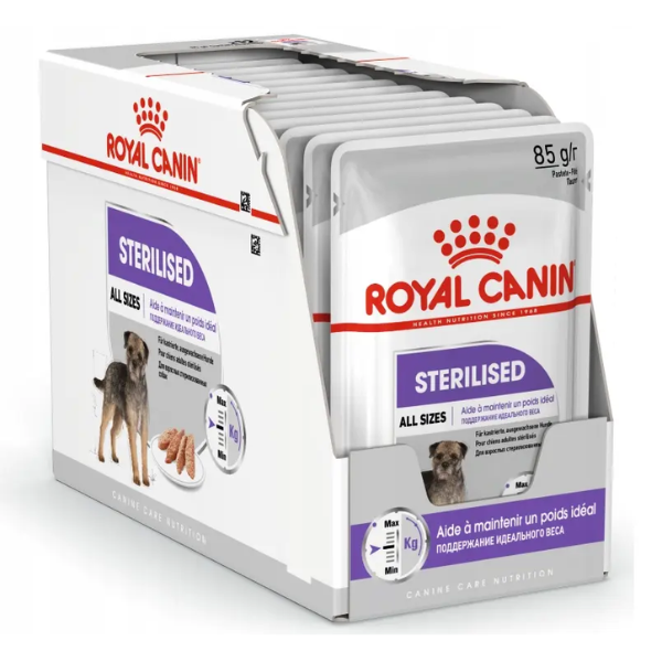 ROYAL CANIN STERILISED LOAF (12x85G)