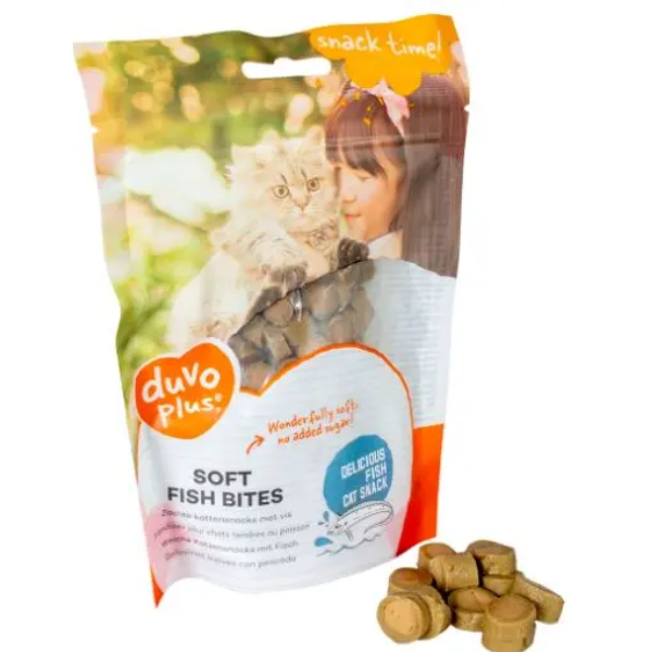 DUVO+ SOFT FISH BITES 50G