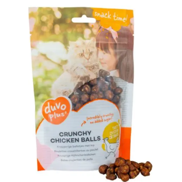 DUVO+ CRUNCHY CHICKEN BALLS 50G