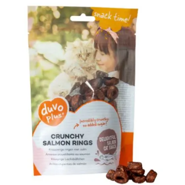 DUVO+ CRUNCHY SALMON RING 50G