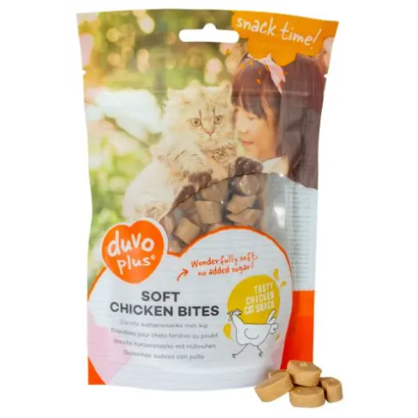 DUVO+ SOFT CHICKEN BITES 50G