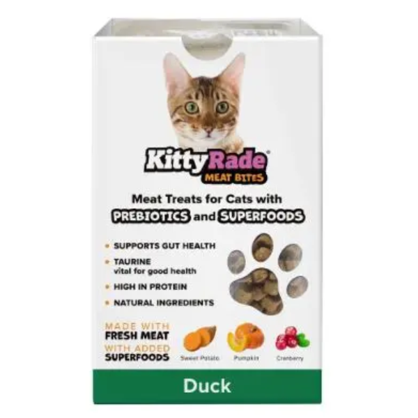 KITTYRADE MEAT BITES DUCK 100G