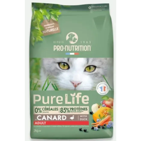 PURELIFE ADULT CAT 2KG - DUCK