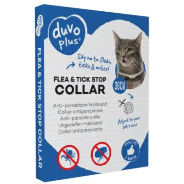 DUVO+ PARASITE STOP CAT COLLAR 35CM
