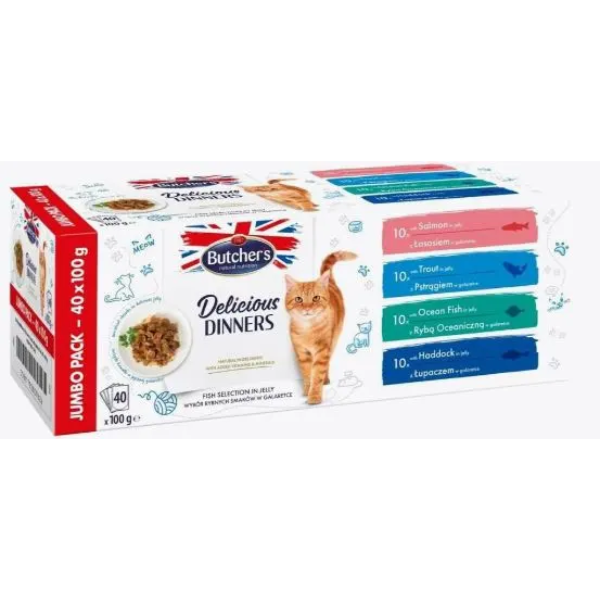 BUTCHER'S DD JUMBO PACK FISH 40X100G