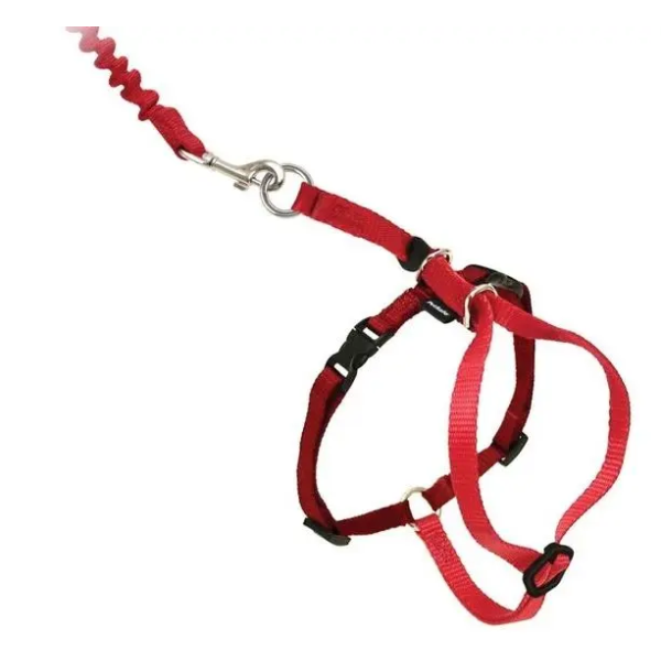EASYWALK CAT HARNESS MEDIUM RED