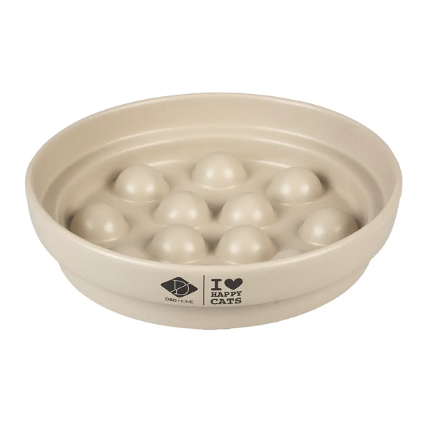 EBI SUE SLOW FEEDER DOT 750ML WHITE