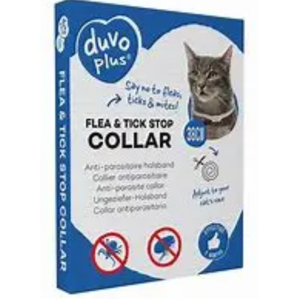 DUVO FLEA & TICK COLLAR CAT 38CM