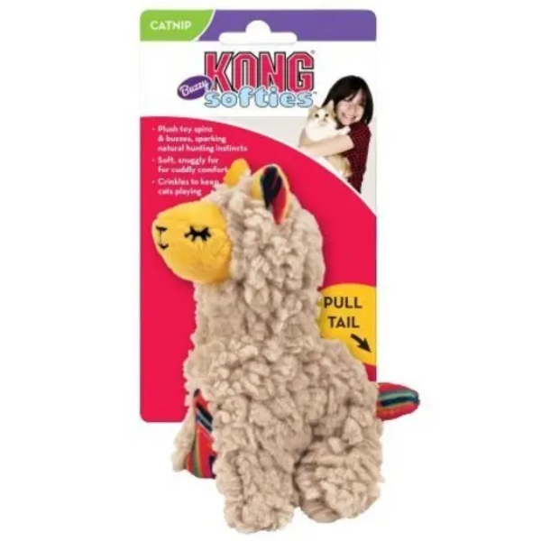 KONG CAT SOFTIES BUZZY LLAMA
