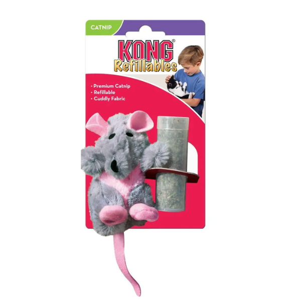 NR45E KONG CAT TOY RAT