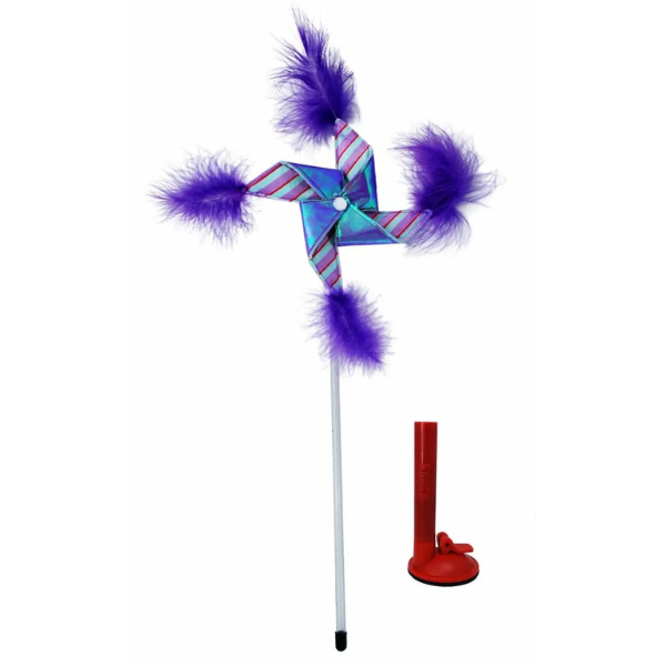 KONG CAT CONNECTS SWITCH TEASER PINWHEEL